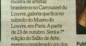 Vernissage, Museu do Louvre, 1