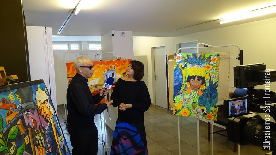 Exposição no Consulado Brasileiro, 2