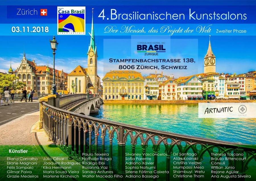 Exposição no Consulado Brasileiro