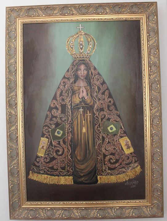 Nossa Senhora Aparecida VIII, 80 x 60, acrílico sobre tela, 2016.