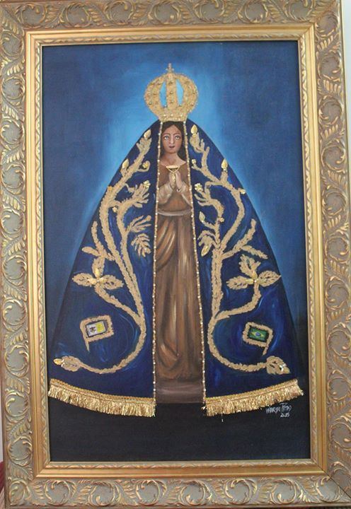 Nossa Senhora Aparecida VII", a/s/t, 50 X 80, Brasil 2015. mais uma Nossa Senhora.