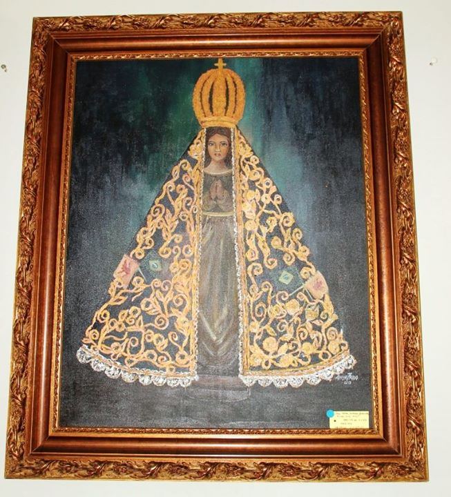 Nossa Senhora Aparecida VI, acrilico sobre tela, 60 x 90, Brasil 2013