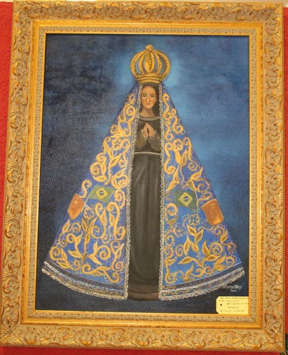 Nossa Senhora Aparecida V, acrílico sobre tela, 60 x 80, Brasil 2013