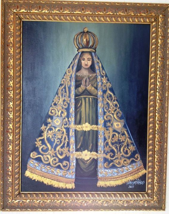 Nossa Senhora Aparecida IV, acrílico sobre tela, 60 x 80, Brasil 2013.