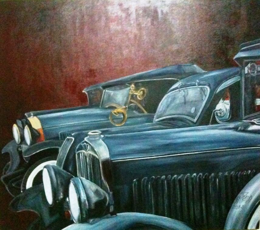 Carro Antigo IV, Cadilac, 100 x 80, a/s/t, Brasil 2012