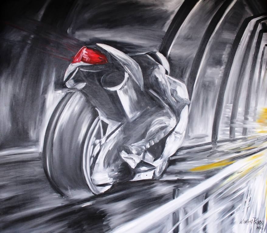 "Velocidade"
óleo sobre tela
90 x 100
2010