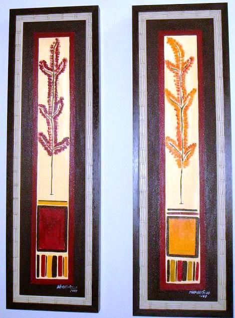 Abstrato arvores