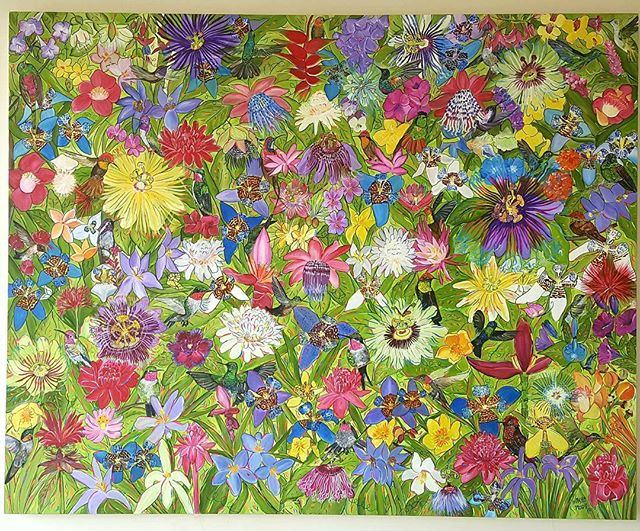 Mistura Brasileira XXVIII, Beija-Flores, 1,50 x 1,20, a/s/t, Brasil 2017.