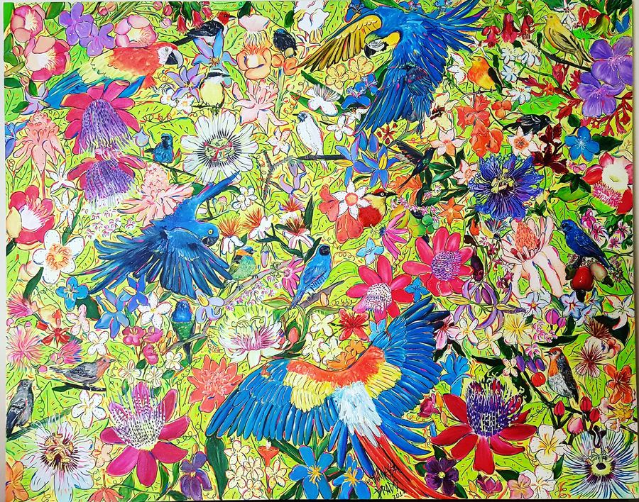 Mistura Brasileira XXII, a/s/t, 150 x 120, 2017