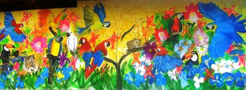 Mistura Brasileira XI e XIV- Mural