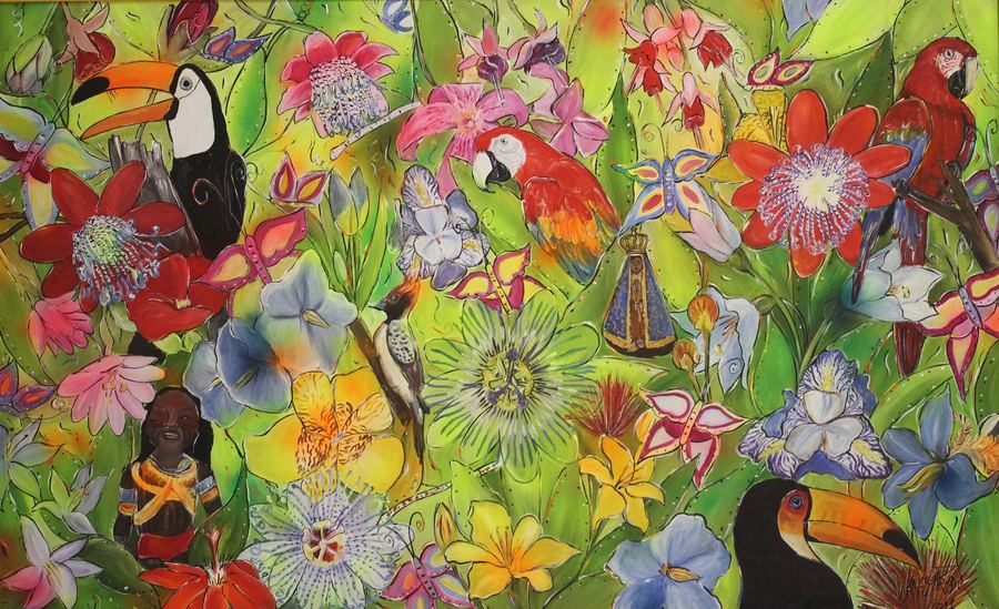 Nossa Senhora Aparecida, 130 x 90, a/s/t,, Brasil, 2011.