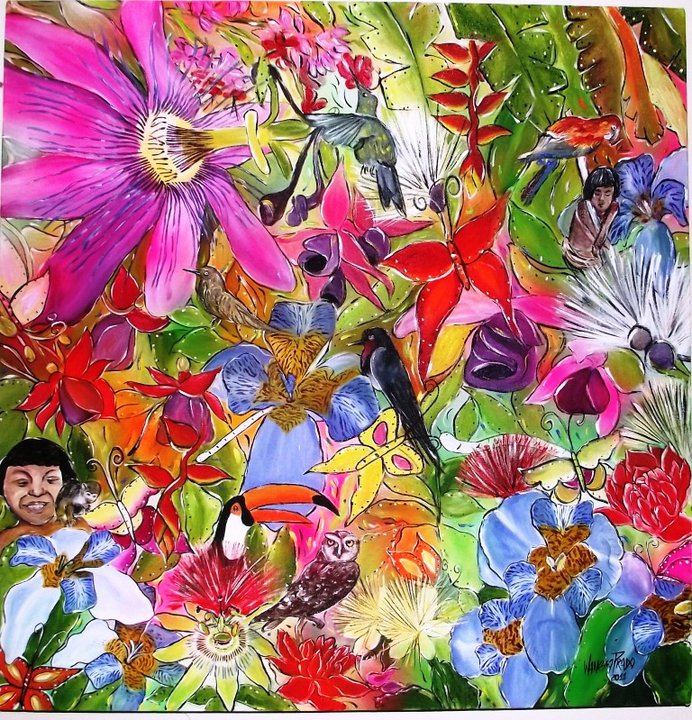 Floresta, 70 x 70, a/s/t, Brasil, 2011.