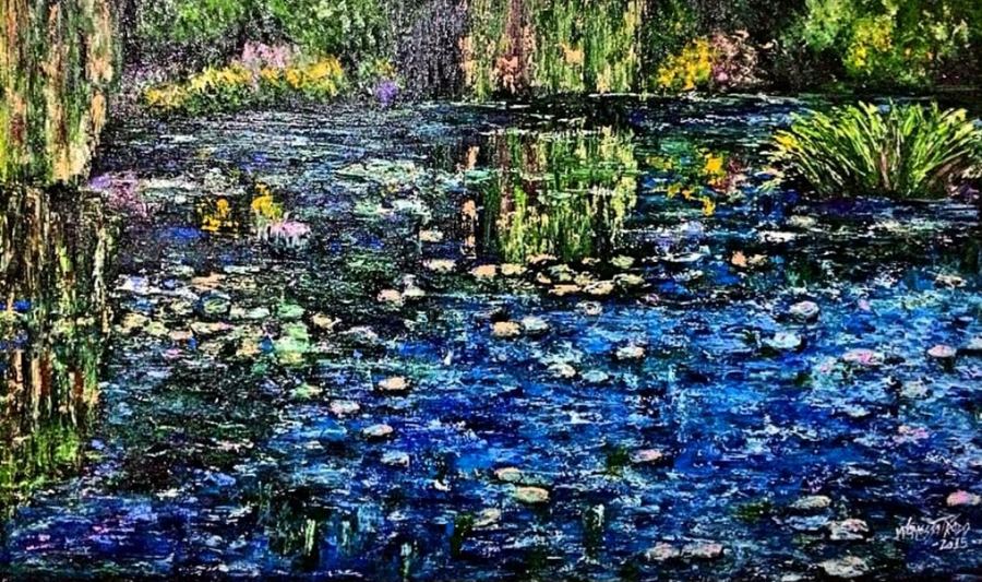 Giverny XVIII, 100 X 60 Brasil 2015.