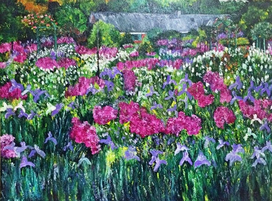 Giverny XVII, 2,00 x 1,50, Brasil 2014.