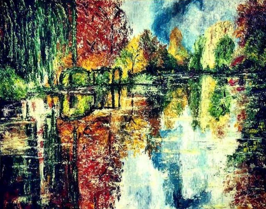 Giverny XIV, 70 x 100,Brasil 2014.