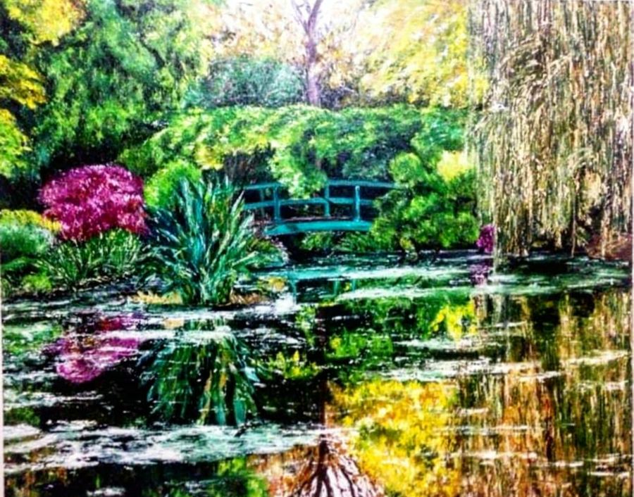 Giverny X, 120 x 150, 2013.
