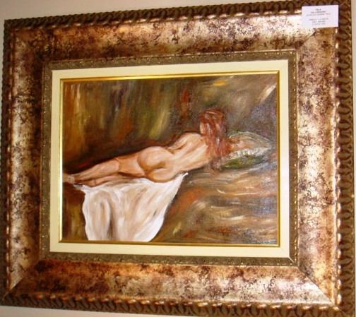 Releitura Renoir , óleo sobre tela, Brasil 2009.