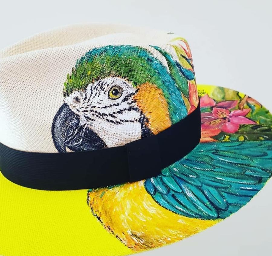 Nacional Abal Amarelo Neon, Arara Canindé
