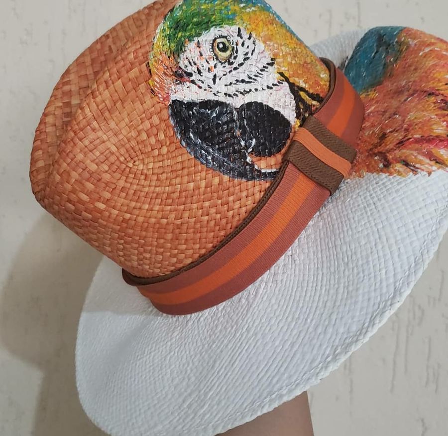 Nacional Laranja, Aba Média Branca, Arara Canindé