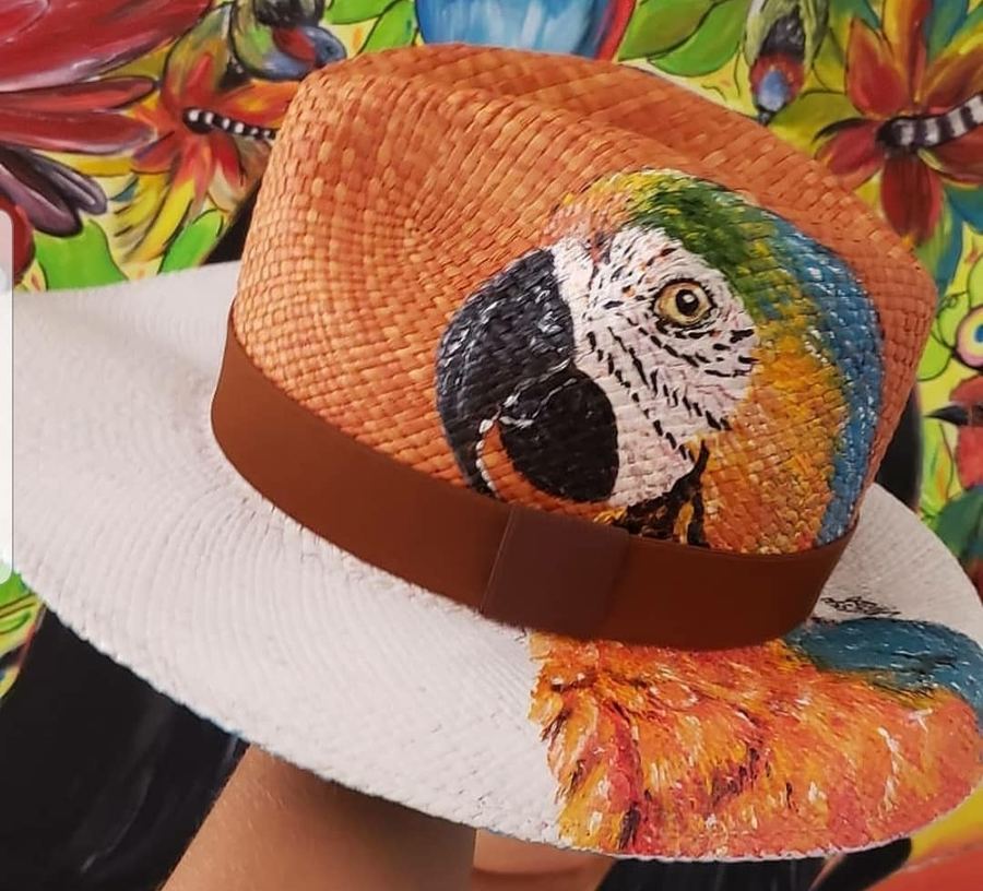 Nacional Laranja, Aba Média Branca, Arara Canindé