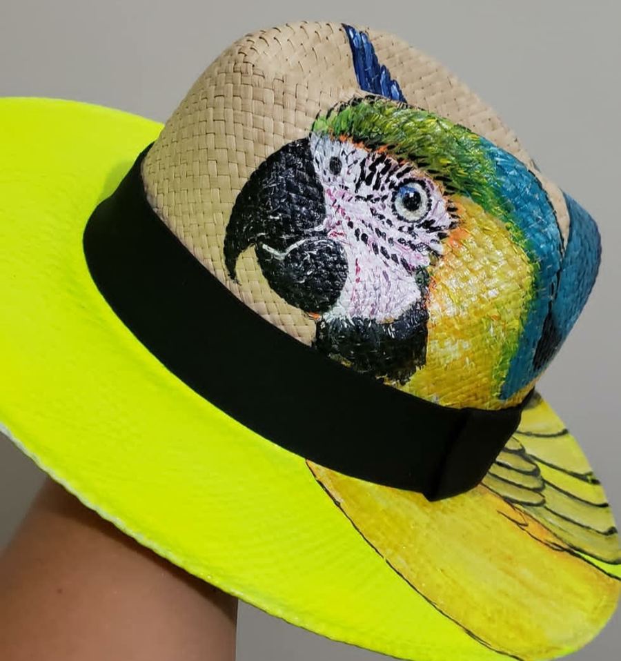 Nacional Abal Amarelo Neon, Arara Canindé