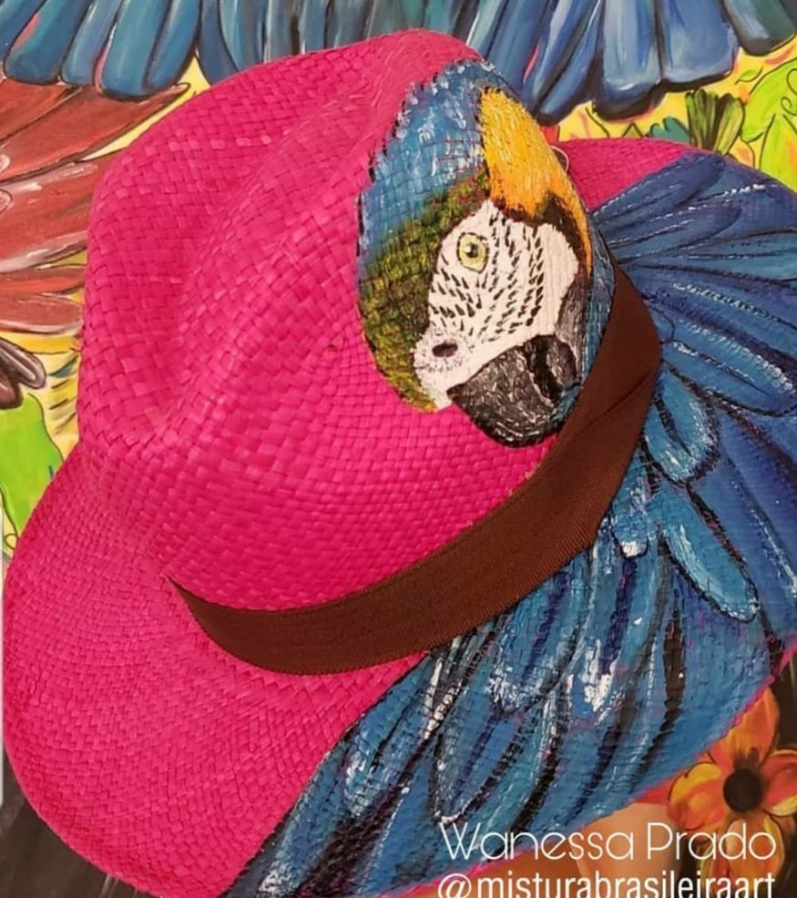 Nacional Aba Média Pink, Arara Canindé