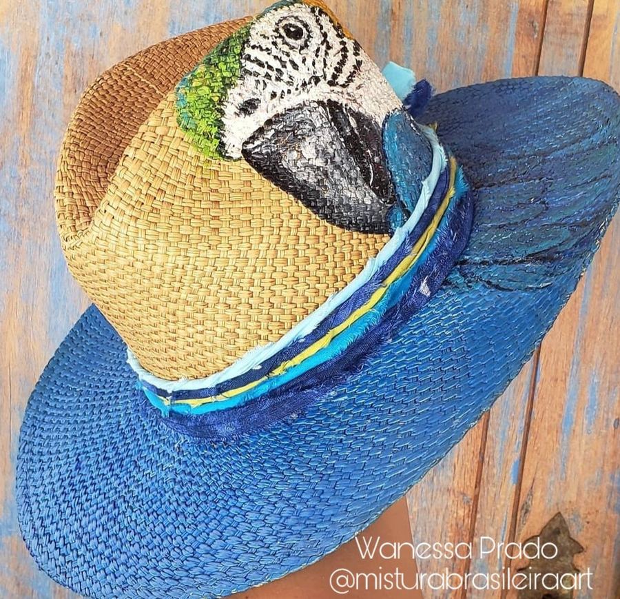 Panamá Indiana Aba Azul Arara Canindé