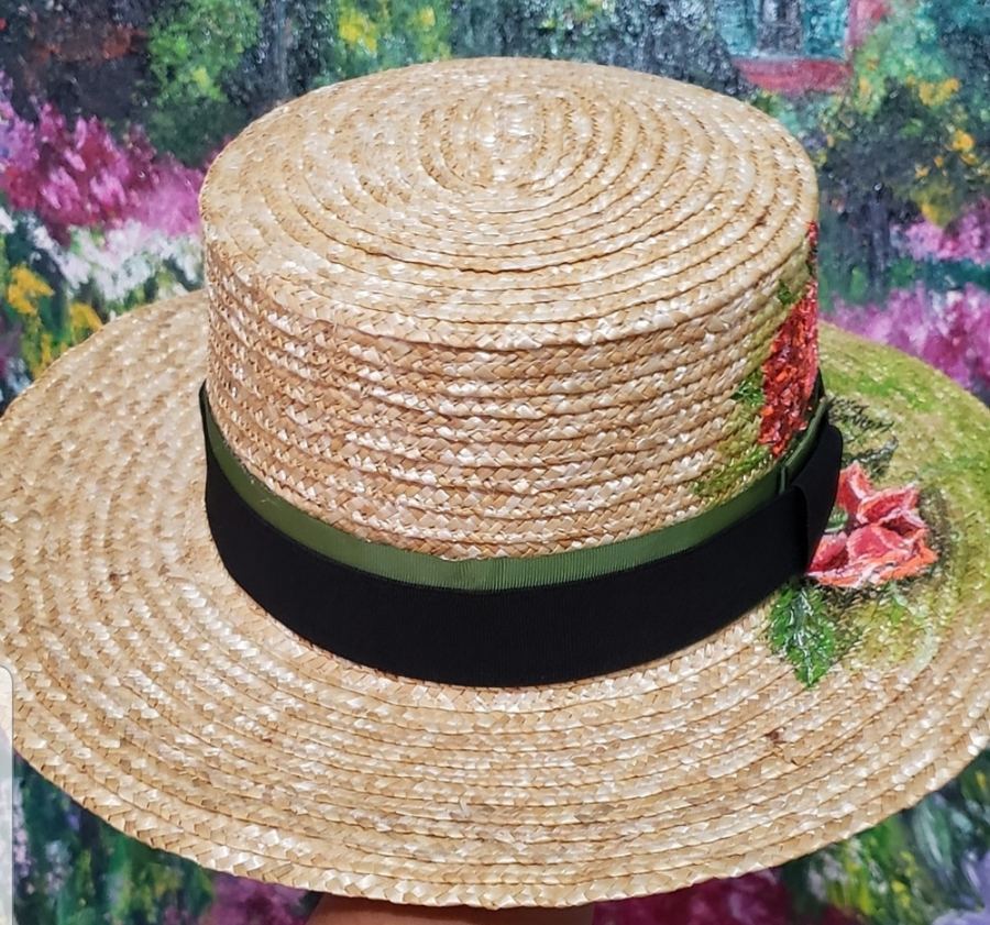 Boater Palheta Dourada
