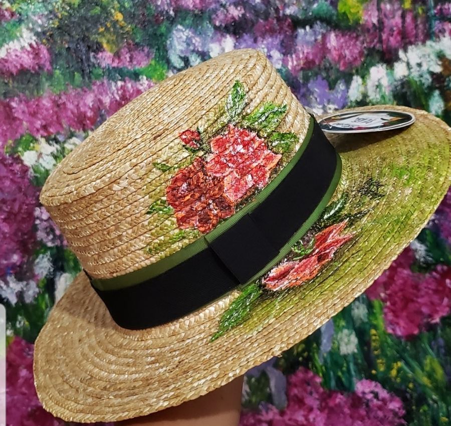 Boater Palheta Dourada
