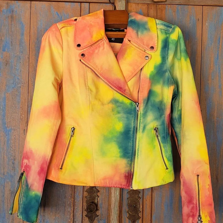 Jaqueta tie dye