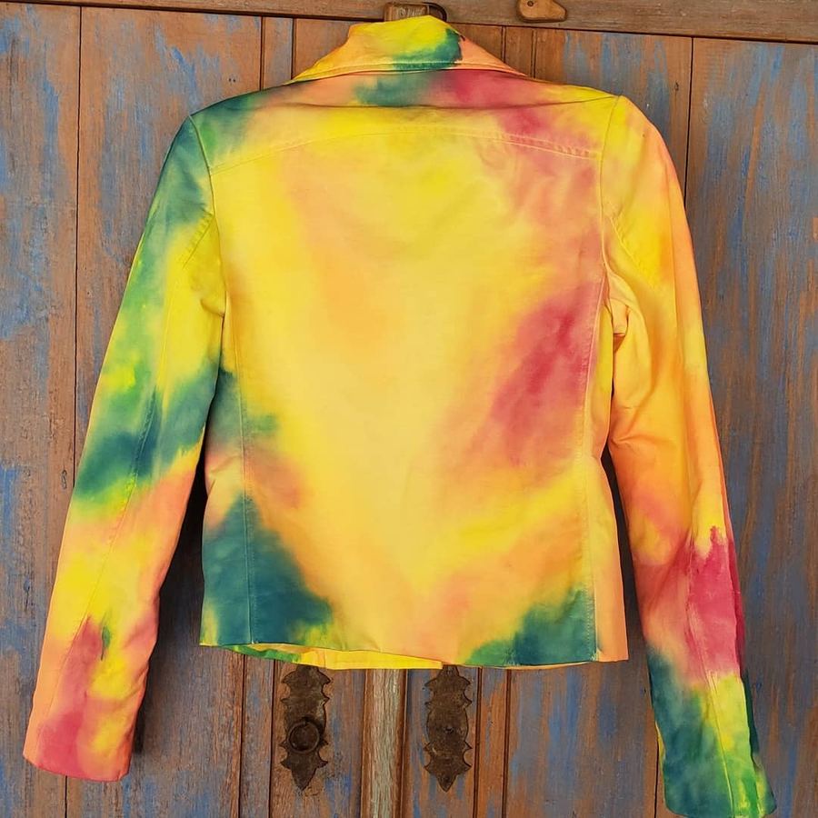 Jaqueta tie dye